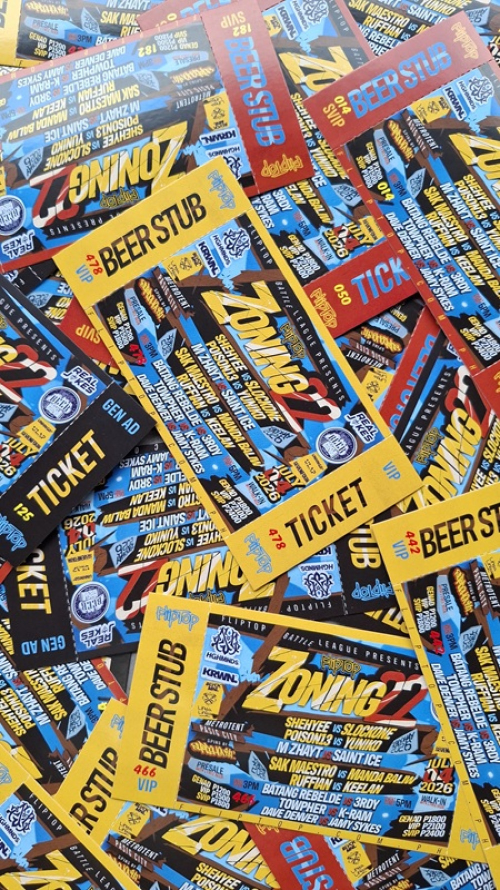 Zoning 22 Tickets