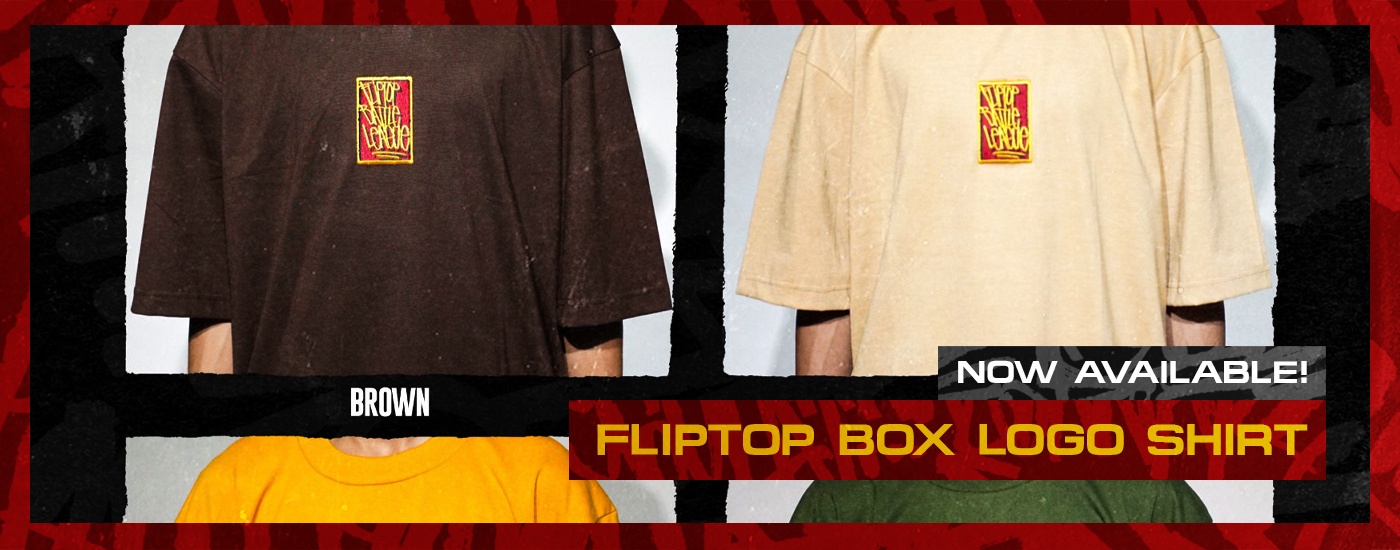 FlipTop Official Merch - Box Logo Shirt